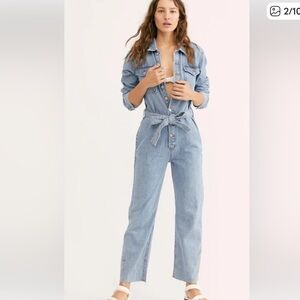 BOYISH Denim Jumpsuit size small‎ EUC